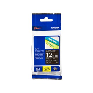 Foto 2 | Cinta Laminada Brother Genuine P-touch Tze-335 De 8 M, Color Blanco Sobre Negro - Venta Internacional.