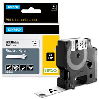 Foto 1 | Etiqueta Dymo Rhino Industrial De Nailon Flexible De 3/4 X 3,5 M - Venta Internacional.
