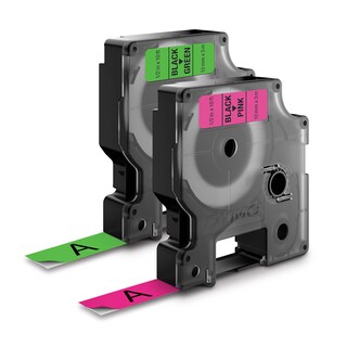 Foto 1 | Cinta De Etiquetado Dymo Standard D1 Para Labelmanager De 10 Pies, Negra - Venta Internacional.