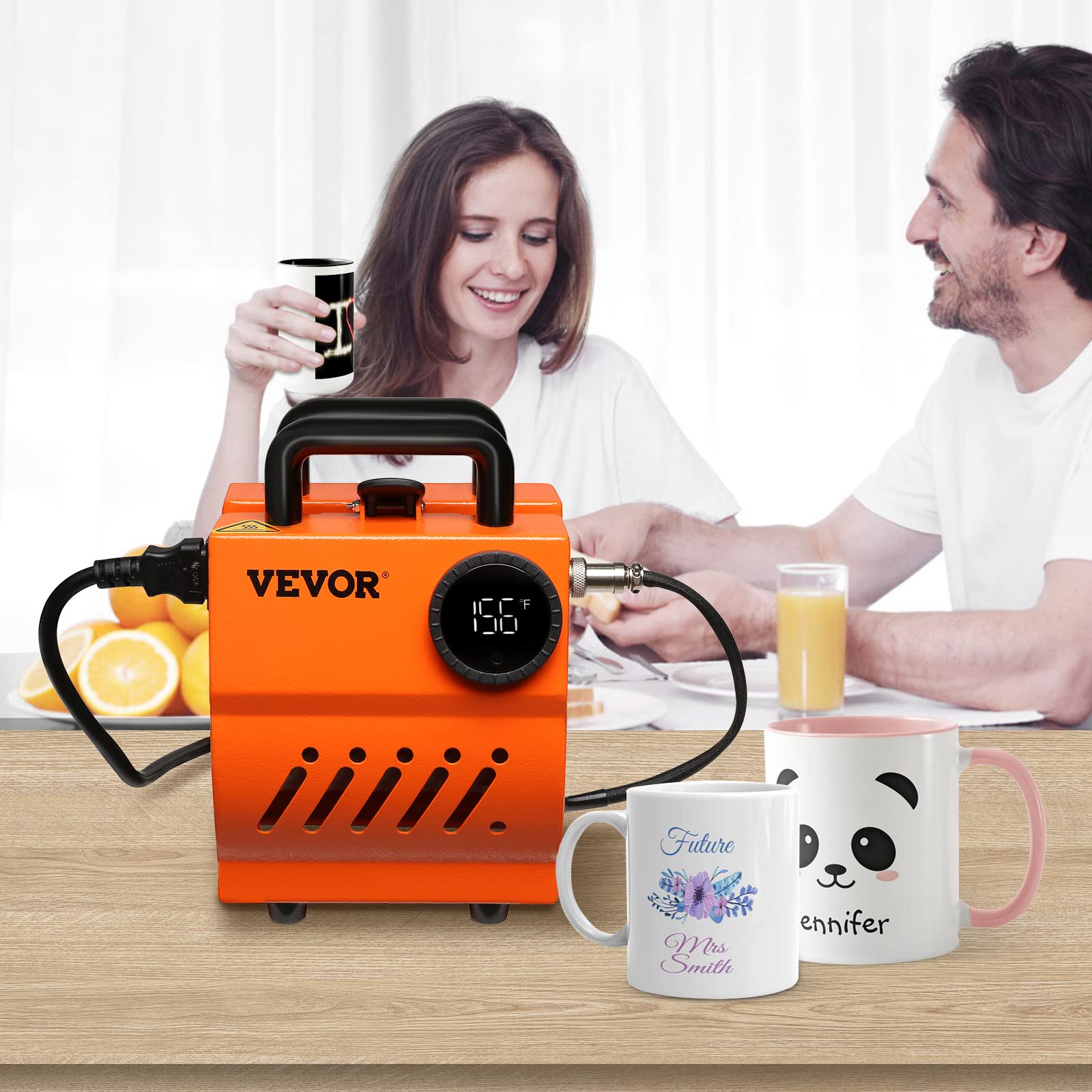 Foto 2 | Tumbler Heat Press Vevor Taza Prensa Térmica Mini Prensa De Tazas - Venta Internacional.