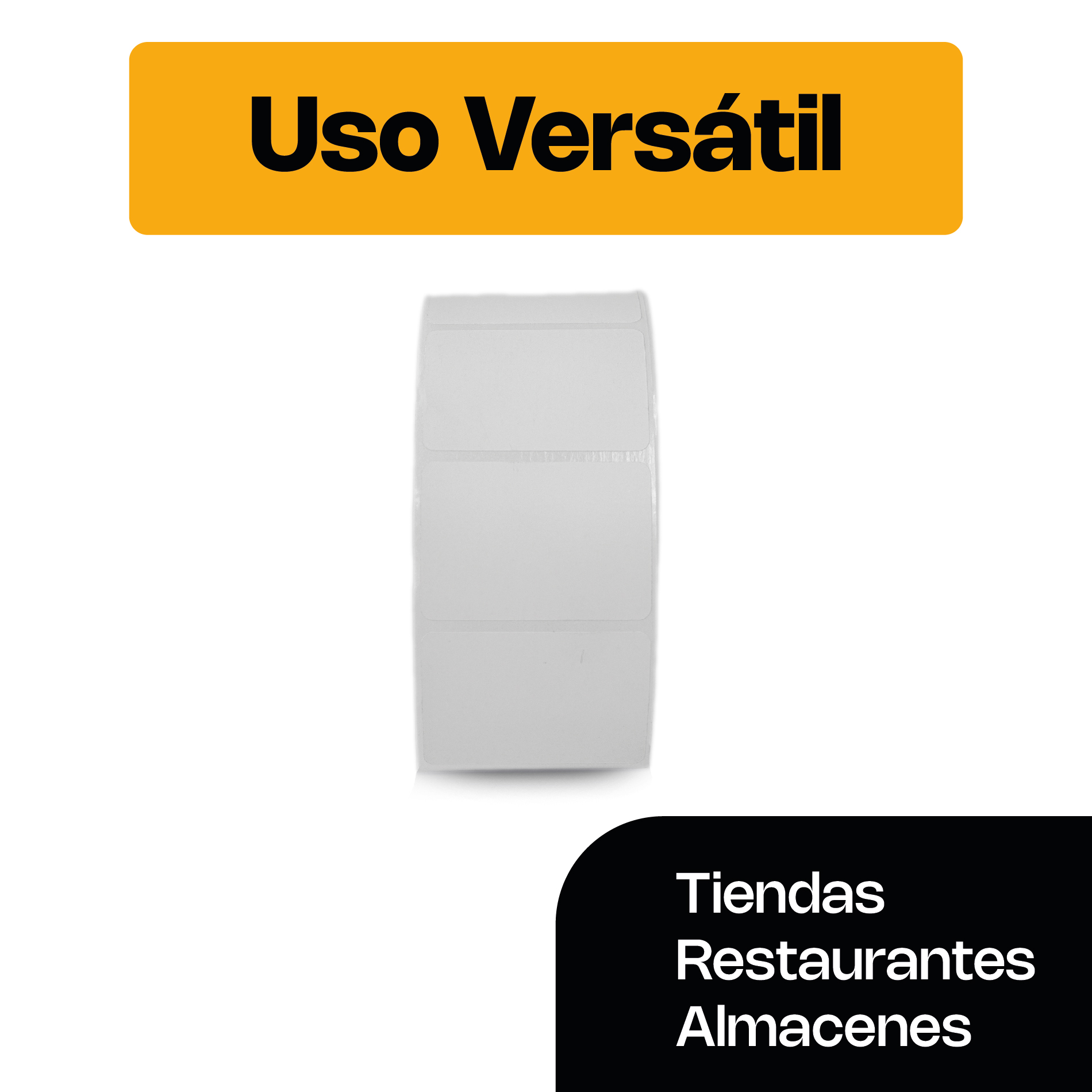 Foto 5 pulgar | Rollo Térmico Rhino, 1,000 Etiquetas De 57 X 40 Mm Para Etiquetado Claro Sin Tinta, Roet-02