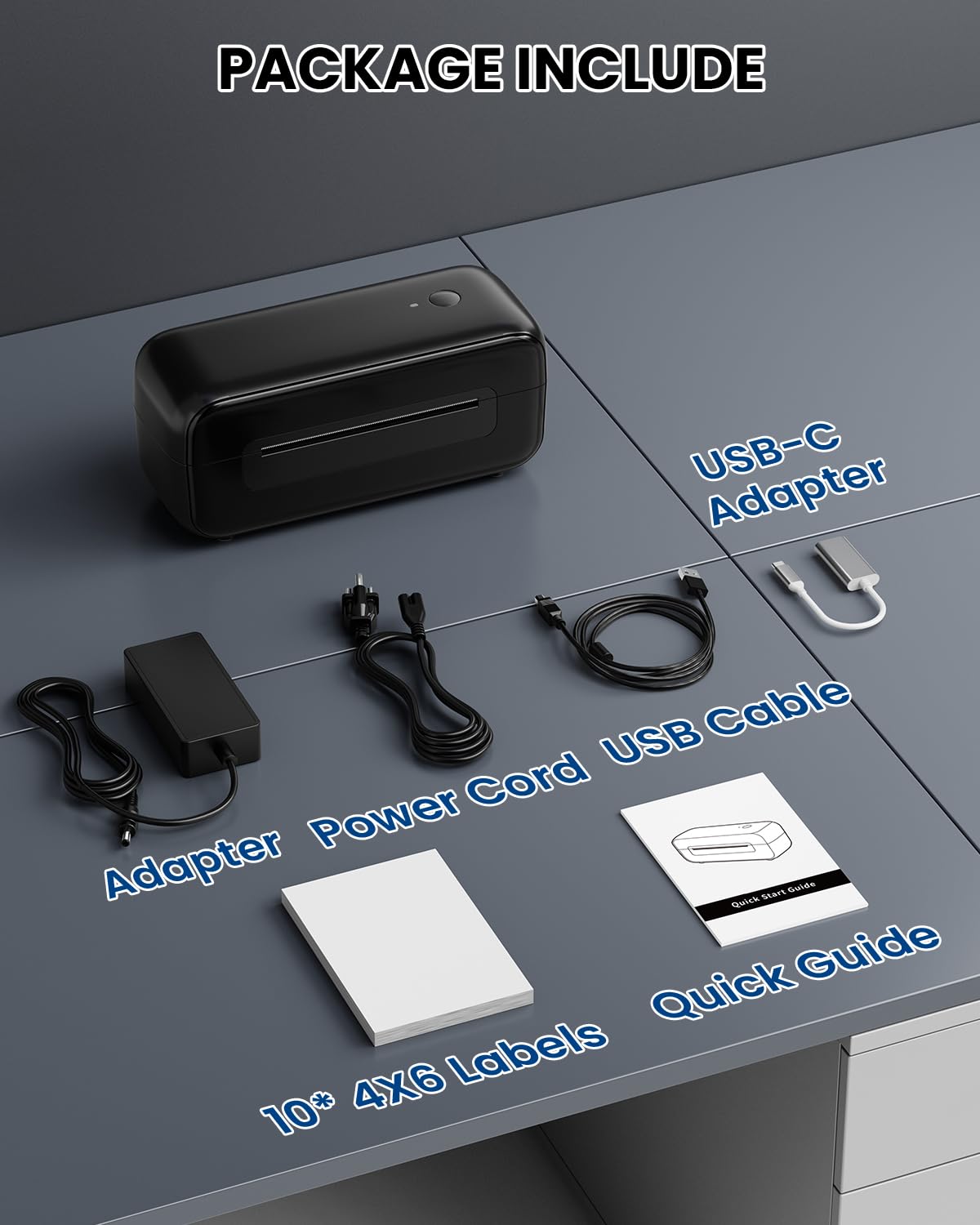 Foto 6 pulgar | Impresora Térmica De Etiquetas Phomemo Bluetooth 4x6 Para Envío - Venta Internacional.