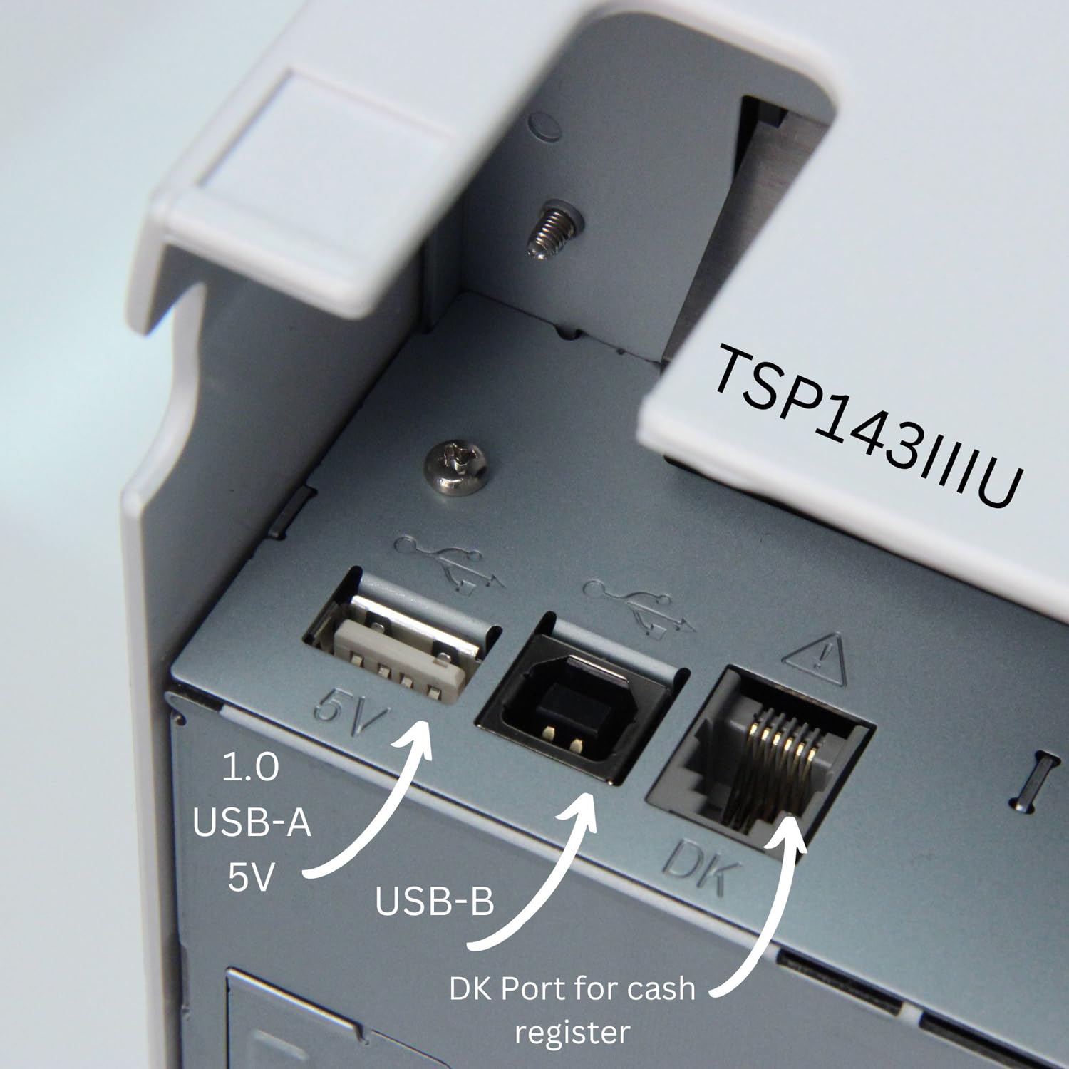 Foto 4 pulgar | Impresora Térmica De Recibos Star Micronics Tsp143iiiu Usb Blanca - Venta Internacional.