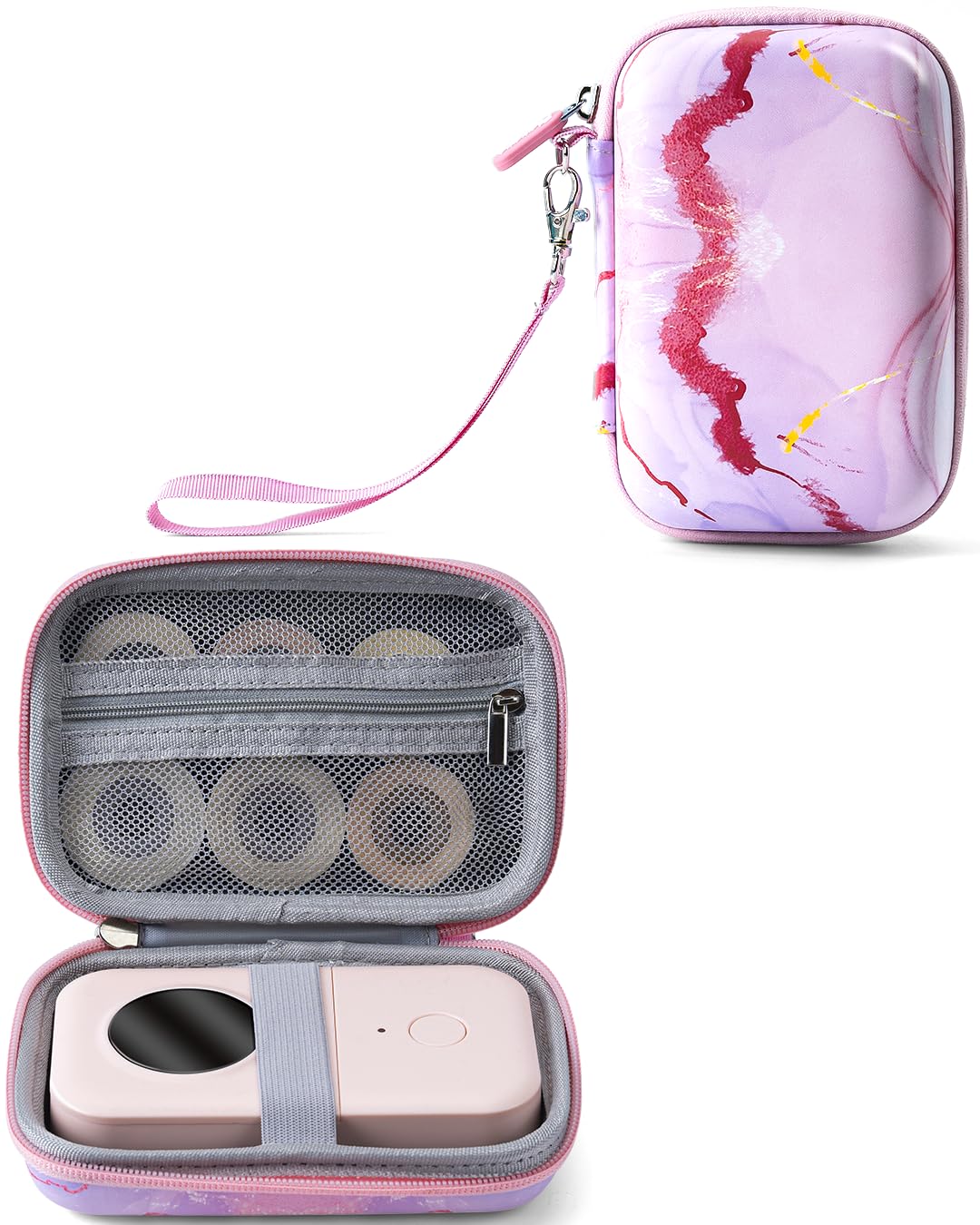 Foto 1 | Funda Para Rotular Phomemo D30 D35 Con Bolsa De Almacenamiento, Color Rosa - Venta Internacional.
