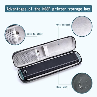 Foto 4 | Funda Para Impresora De Tatuajes Phomemo M08f, Impermeable, Gris - Venta Internacional.