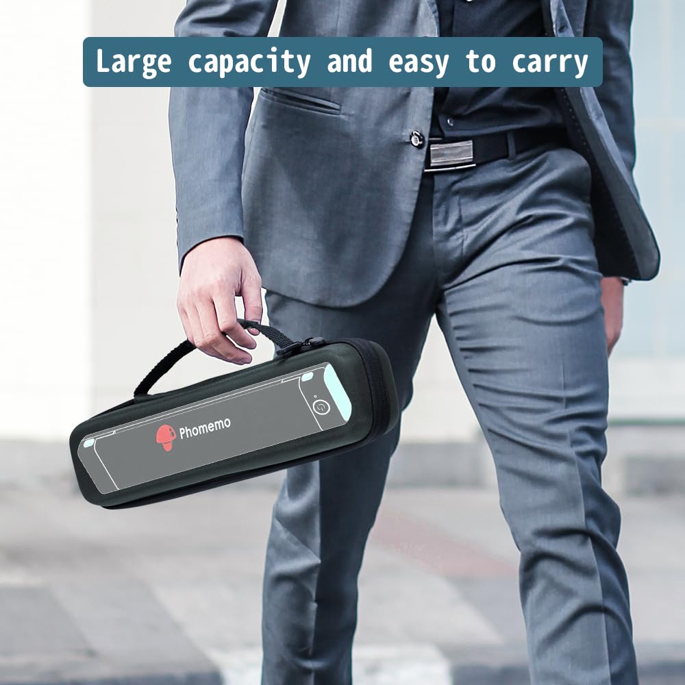 Foto 6 | Funda Para Impresora De Tatuajes Phomemo M08f, Impermeable, Gris - Venta Internacional.