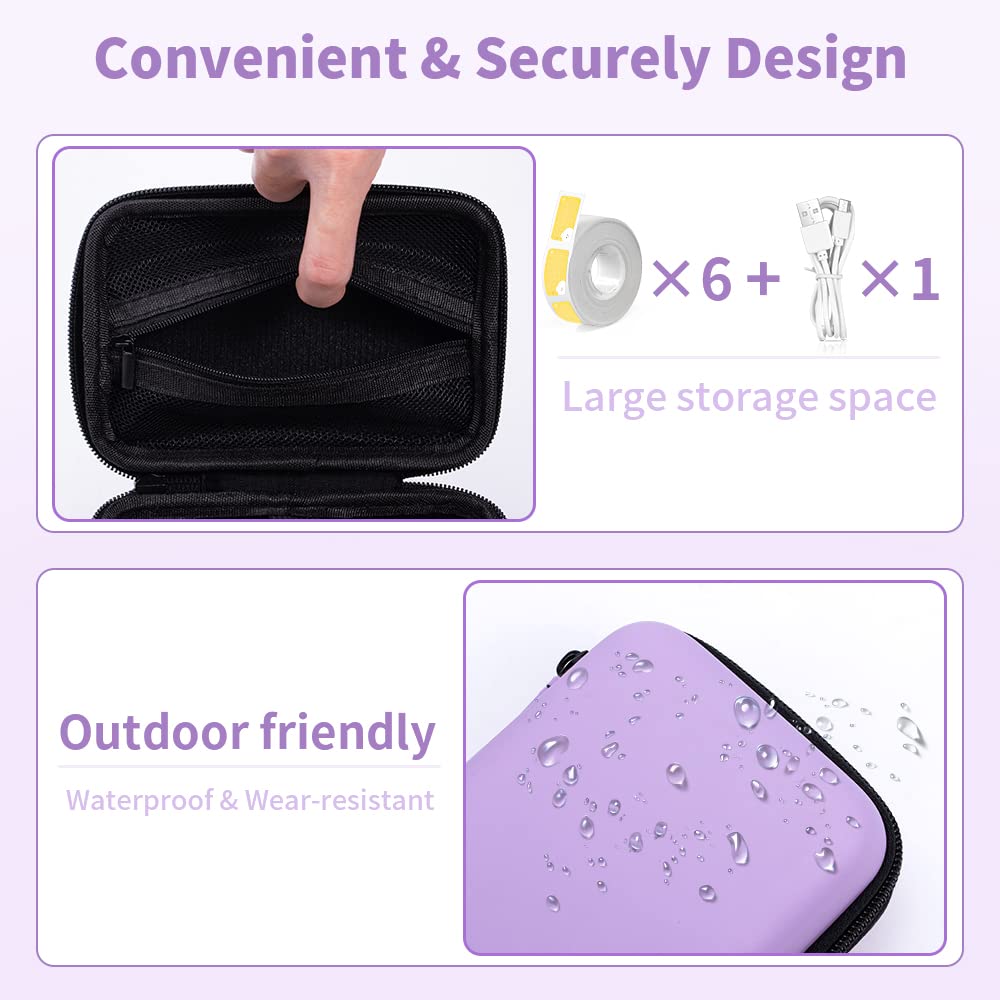 Foto 3 pulgar | Funda Para Máquina Etiquetadora Phomemo D30 D35 Y Niimbot D11 D110 - Venta Internacional.