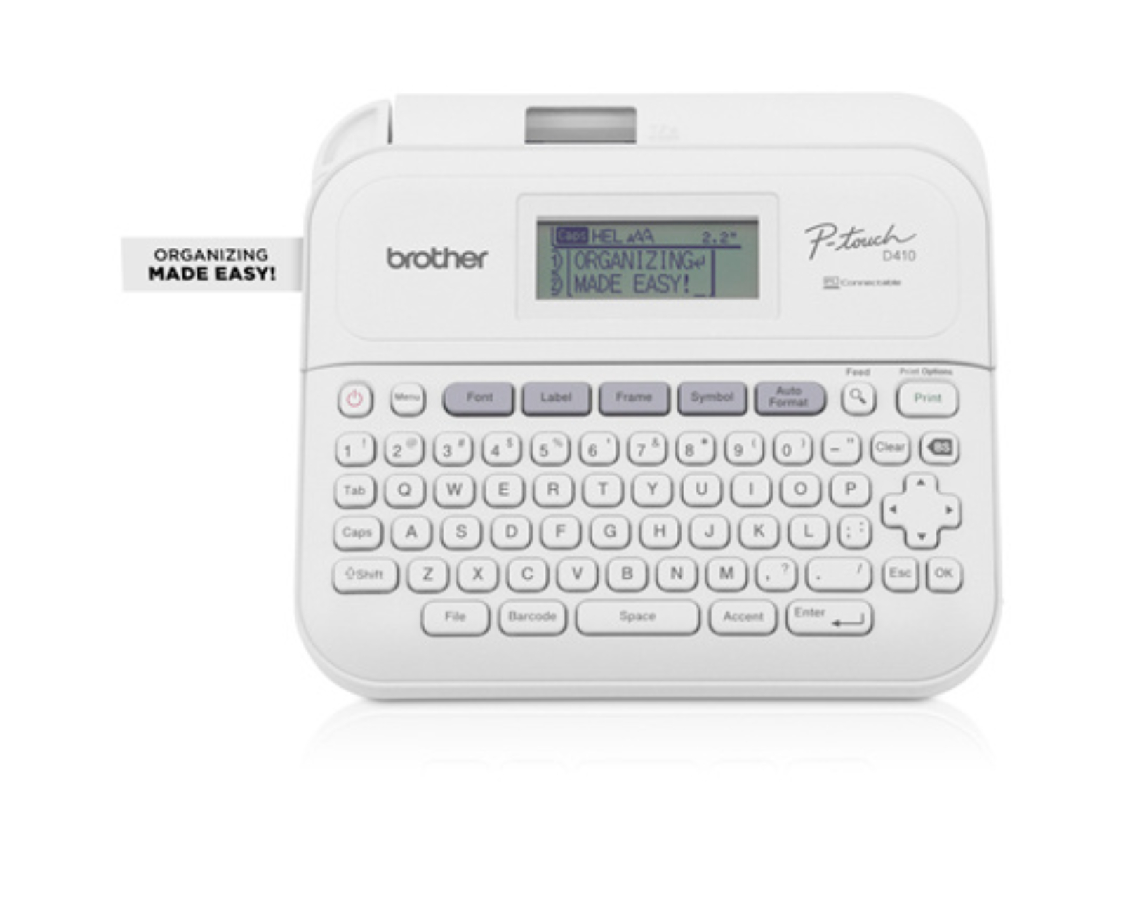 Brother Rotulador P-touch Pt-d410 Transferencia Térmica 180 X 180 Dpi Blanco