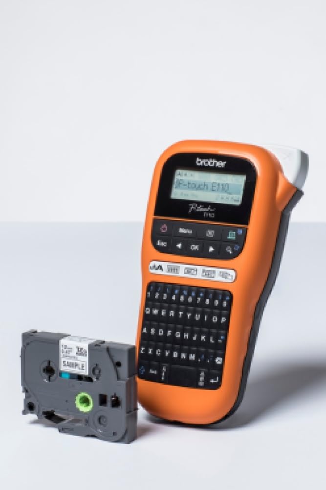 Foto 4 pulgar | Label Maker Brother Pt-e110 P-touch Electrician Con Cinta Adhesiva De 12 Mm - Venta Internacional.