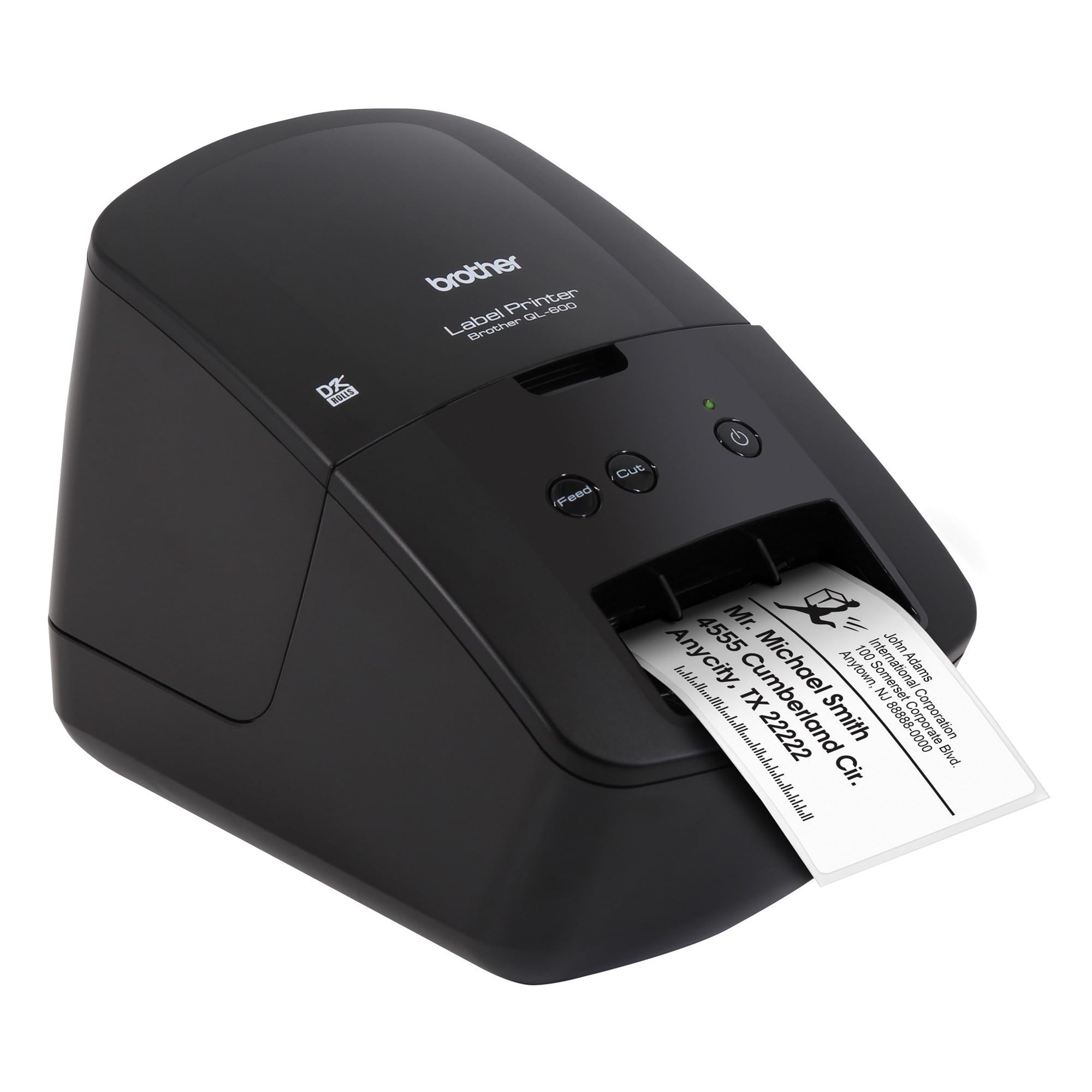 Impresora De Etiquetas Brother Ql-600 De Sobremesa Monocromática De 62 Mm - Venta Internacional.
