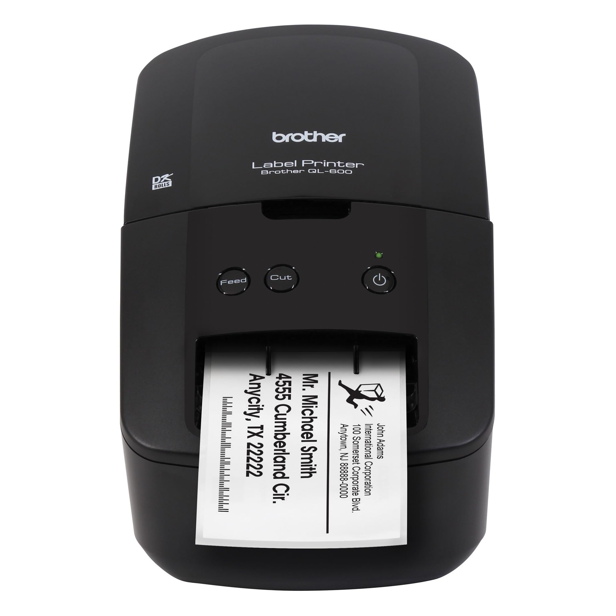 Foto 4 pulgar | Impresora De Etiquetas Brother Ql-600 De Sobremesa Monocromática De 62 Mm - Venta Internacional.