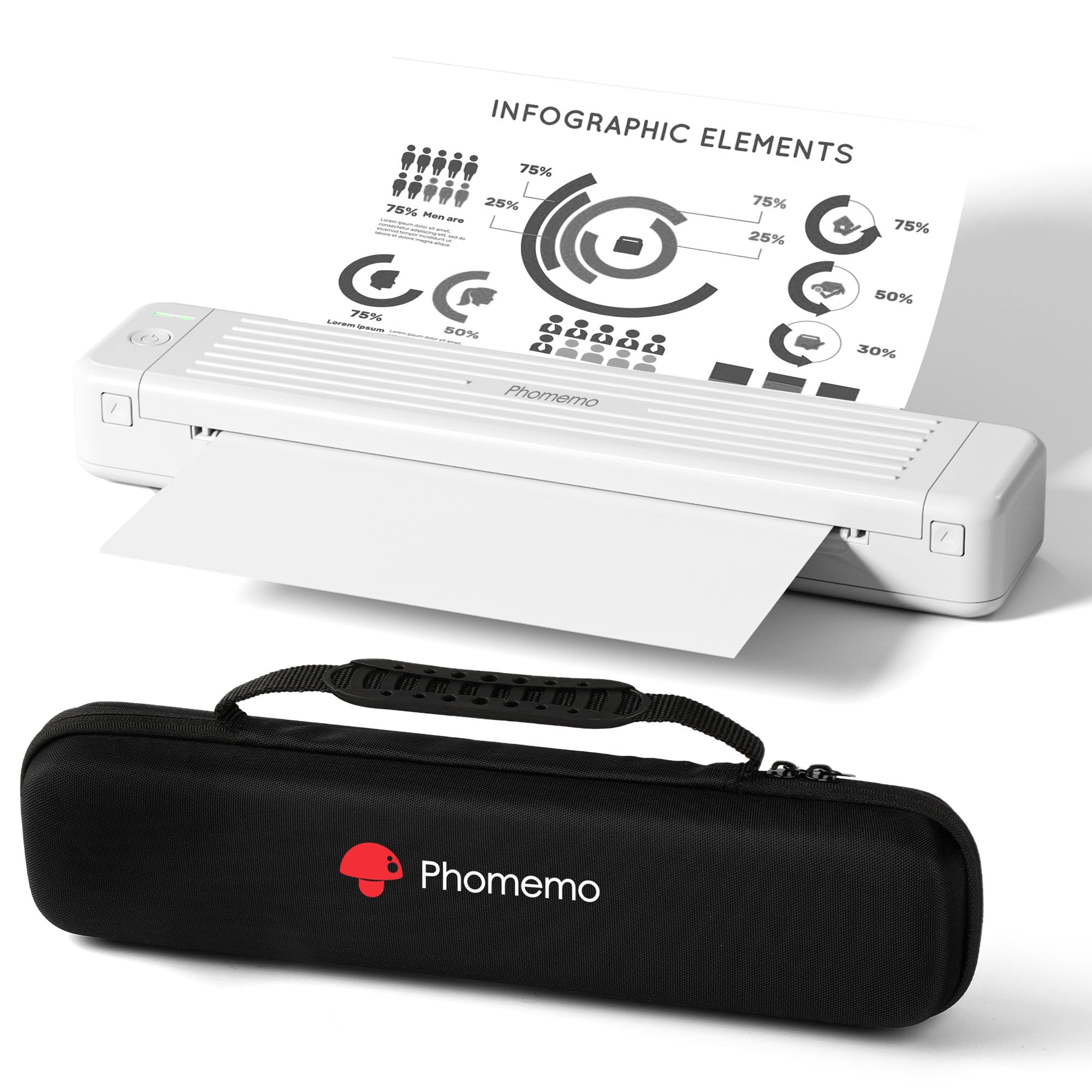 Foto 2 pulgar | Impresora Portátil Phomemo P831 Inalámbrica 300 Dpi Bluetooth - Venta Internacional.