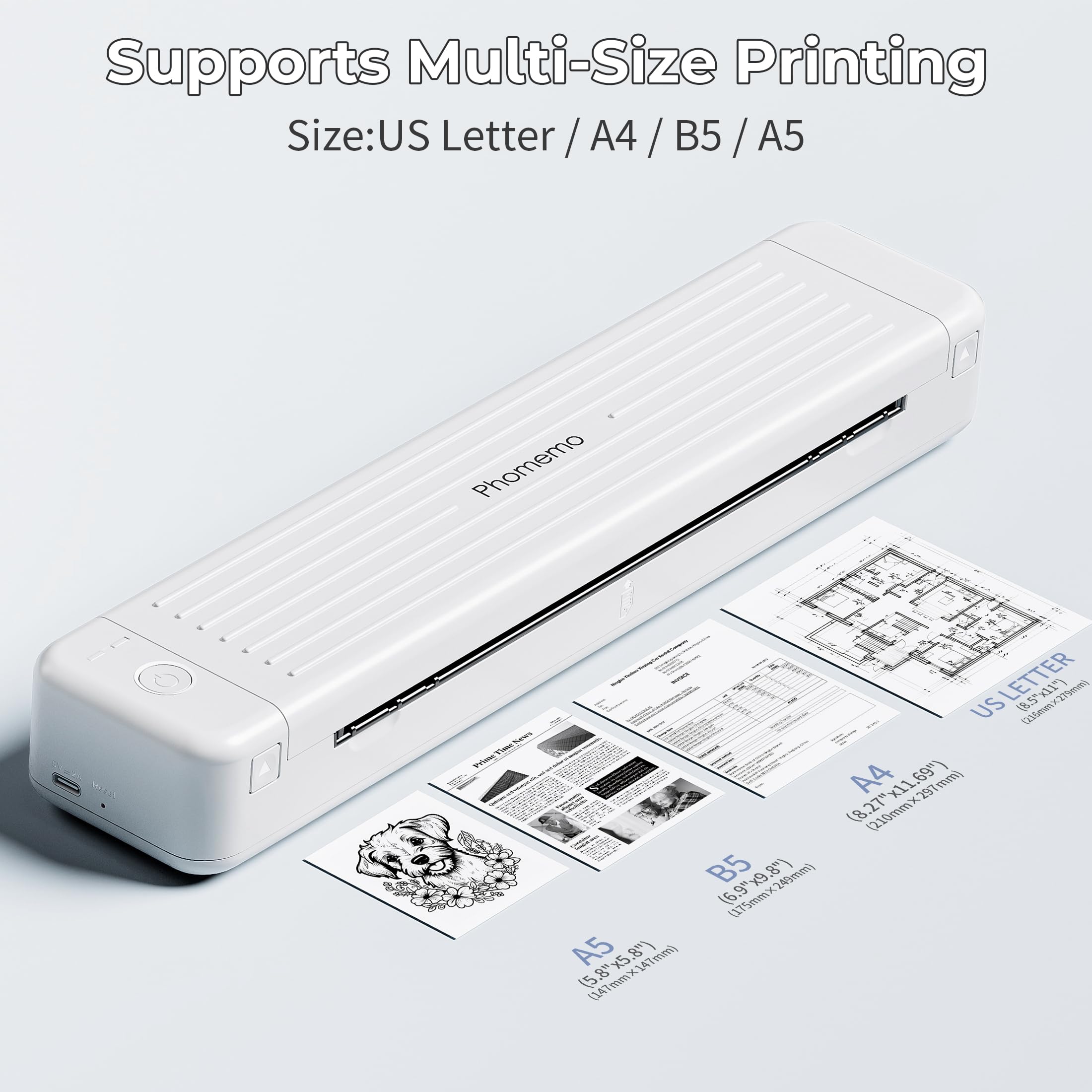 Foto 4 pulgar | Impresora Portátil Phomemo P831 Inalámbrica 300 Dpi Bluetooth - Venta Internacional.