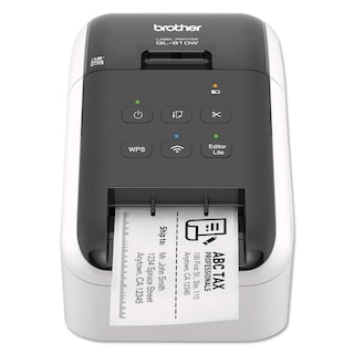 Foto 4 | Impresora De Etiquetas Electrónicas Inalámbricas Brother Ql810w Negra - Venta Internacional.