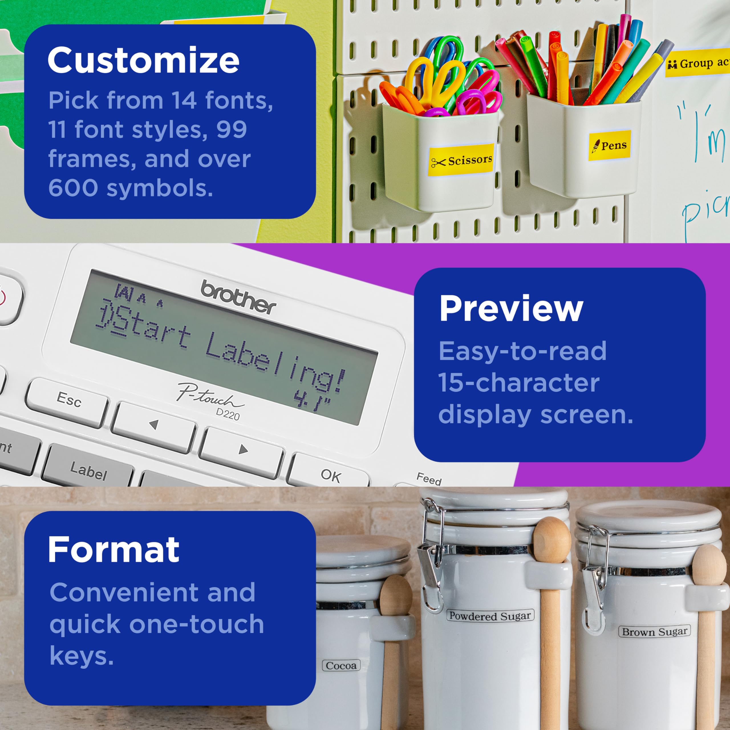 Foto 5 pulgar | Impresora Térmica Label Maker Brother P-touch Ptd220 - Venta Internacional.