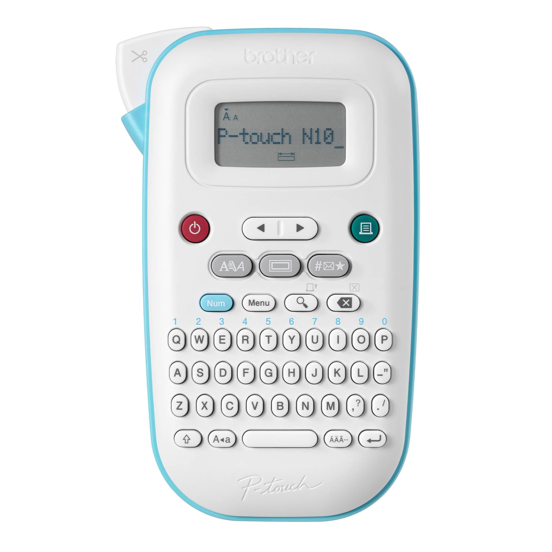 Rotuladora Brother P-touch Pt-n10 Con Cintas De Etiquetas Btag - Venta Internacional.