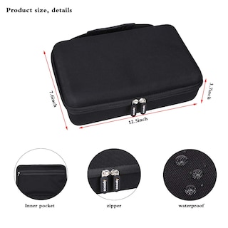 Foto 7 | Funda De Viaje Aproca Para Brother P-touch Ptd600 Negra - Venta Internacional.
