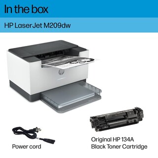 Foto 5 | Impresora Inalámbrica Hp Laserjet M209dw Blanco y Negro-Venta Internacional