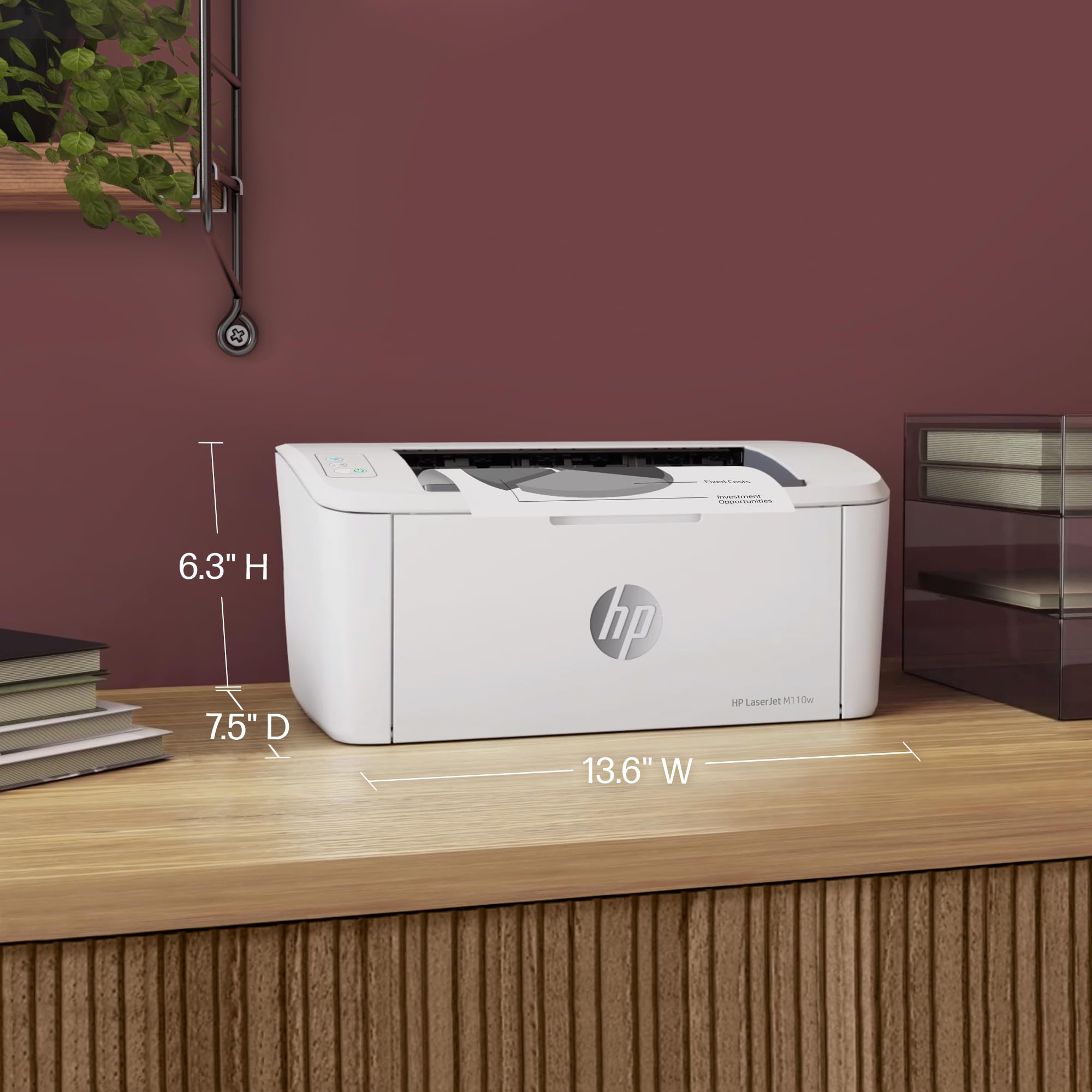 Foto 3 | Impresora Inalámbrica Hp Laserjet M110w Imprime 21 Ppm En Blanco Y Negro - Venta Internacional.