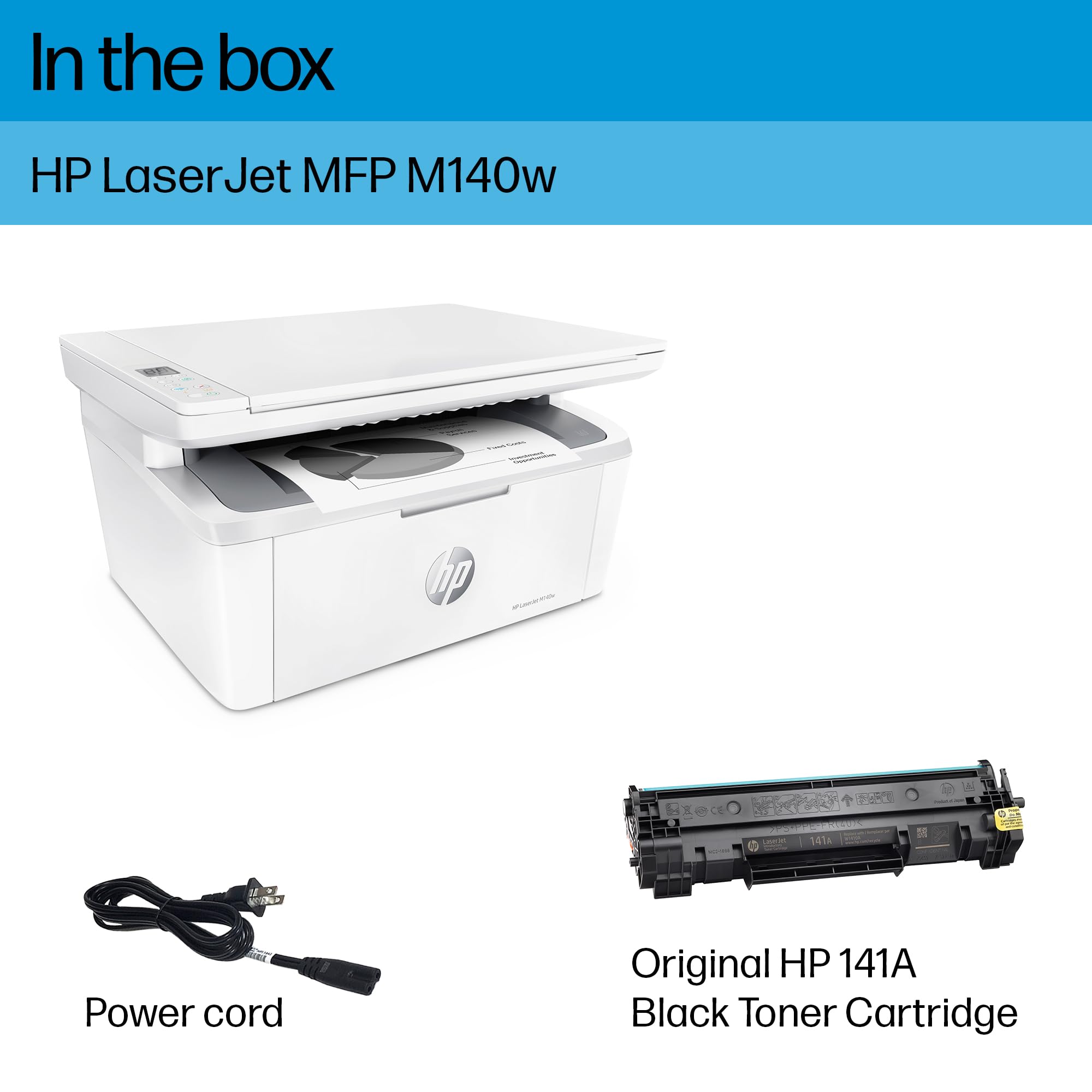 Foto 6 pulgar | Impresora Hp Laserjet Mfp M140w Inalámbrica: Impresión Y Copia - Venta Internacional.