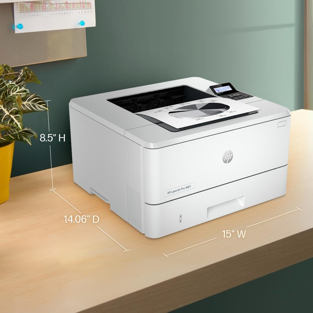 Foto 4 pulgar | Impresora Hp Laserjet Pro 4001dw Inalámbrica En Blanco Y Negro - Venta Internacional.