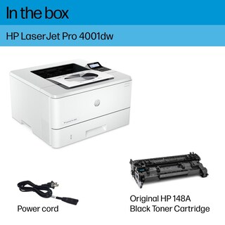 Foto 5 | Impresora Hp Laserjet Pro 4001dw Inalámbrica En Blanco Y Negro - Venta Internacional.