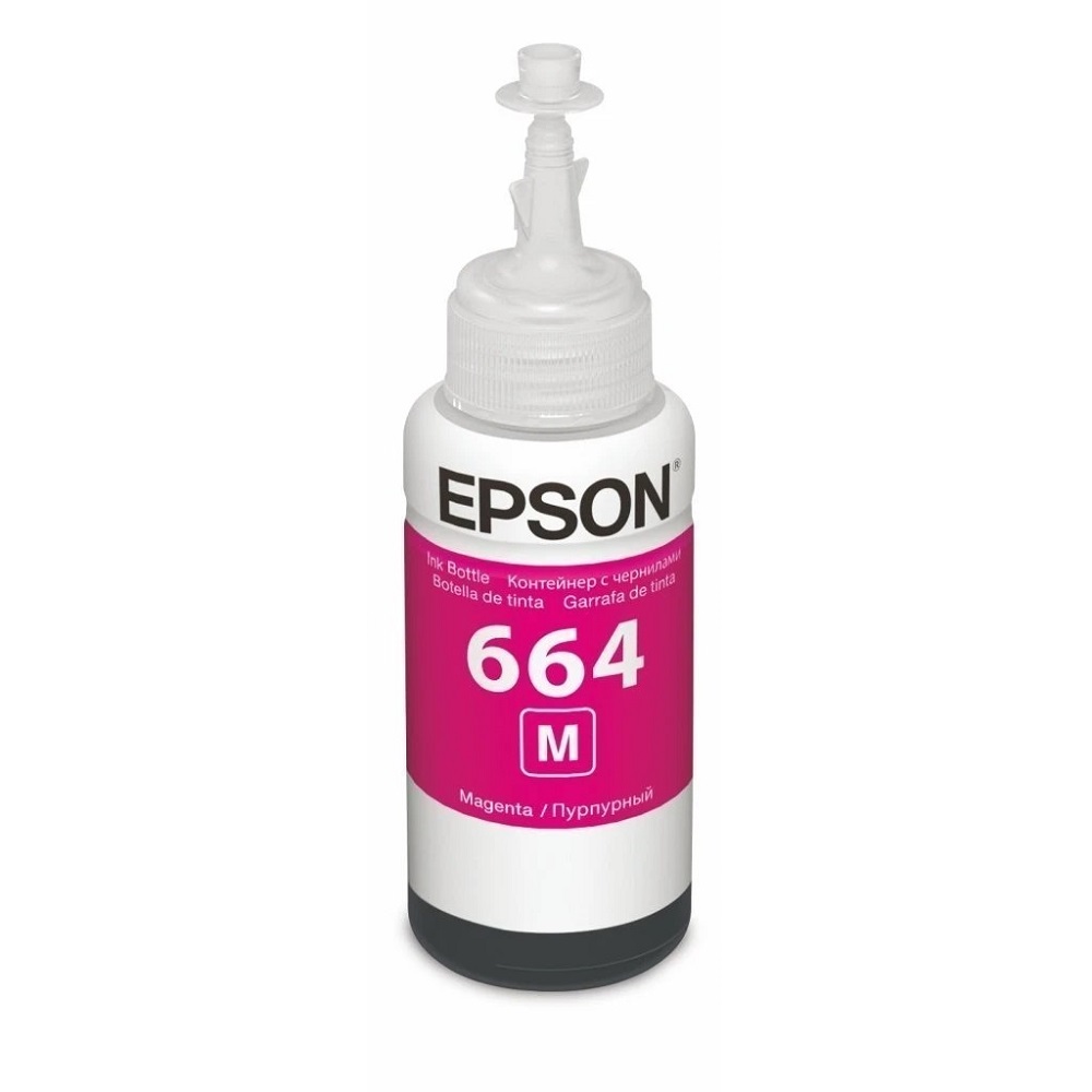 Foto 3 pulgar | Tinta Epson 664 T664320-al Magenta Bote Inkjet Ecotank (6 500 Pag)