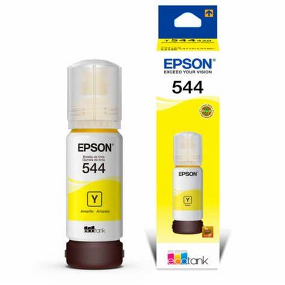 Foto 1 | Tinta Epson 544 T544420-al Amarillo Bote Ecotank L3110/l3150/l1110/l5190 (7 500 Pag)