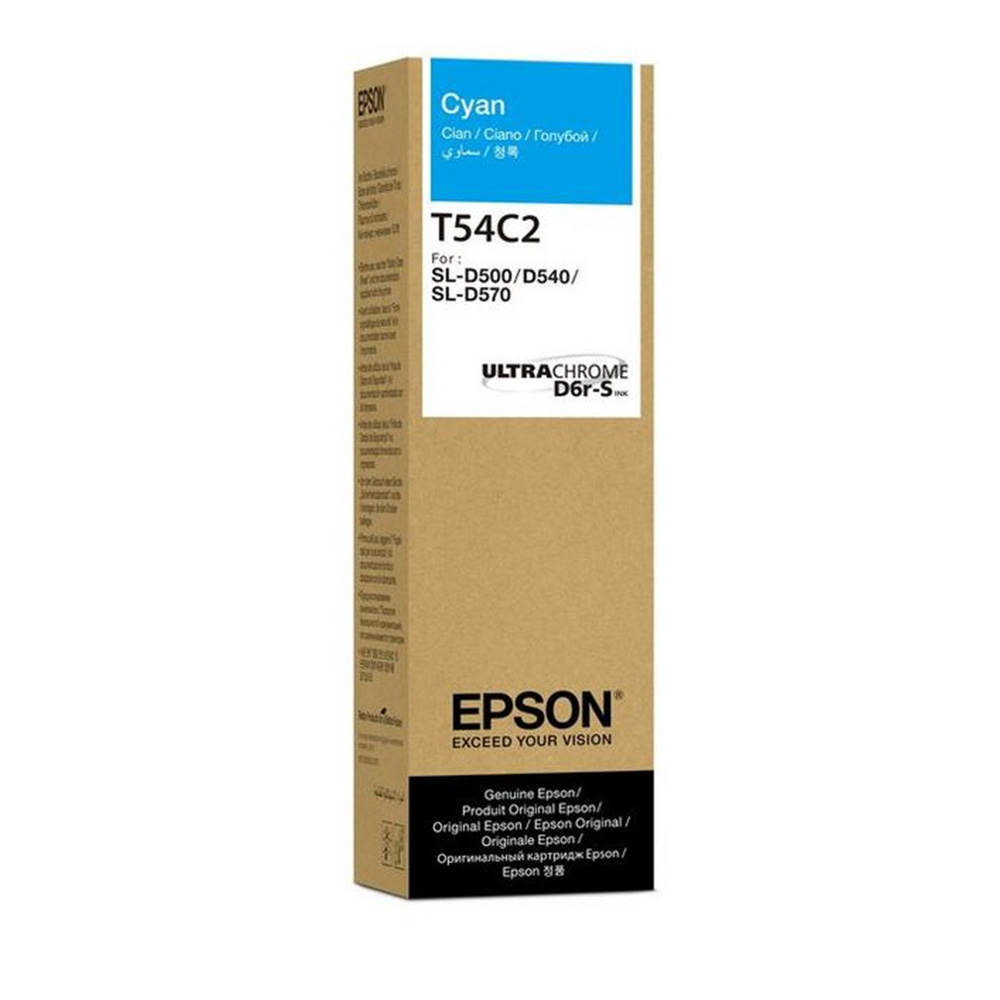 Foto 3 pulgar | Tinta Epson T54c Cian 70ml T54c220 D750