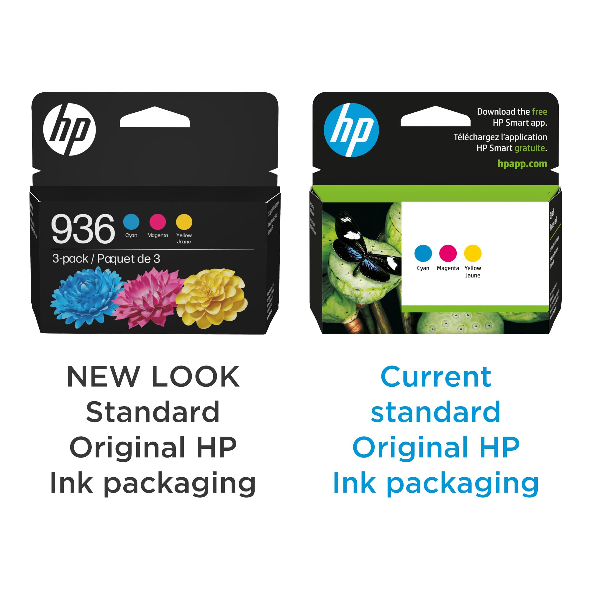 Foto 4 pulgar | Cartuchos De Tinta Hp 936 De Rendimiento Estándar Cian/magenta/amarillo, Paquete De 3 - Venta Internacional.