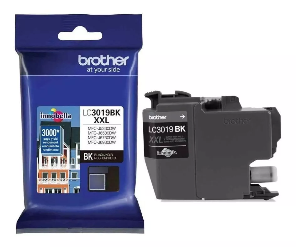 Cartucho Brother Lc3019bk Negro 3000 Paginas