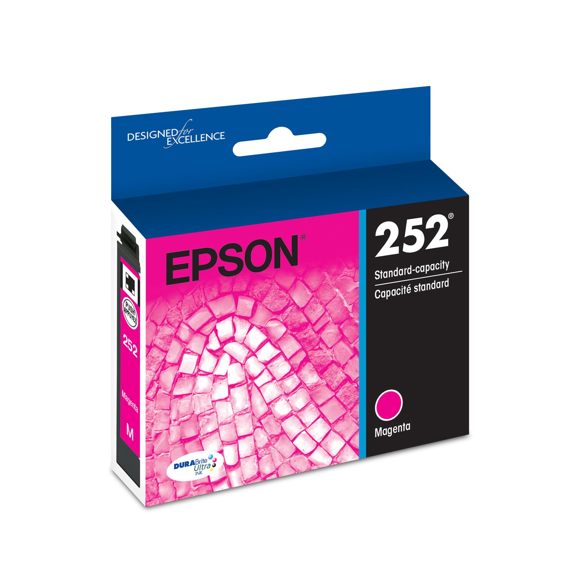Foto 2 pulgar | Cartucho De Tinta Epson 252 Durabrite Ultra Magenta T252320 - Venta Internacional.
