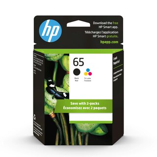 Foto 1 | Cartuchos de Tinta HP 65 Negro Tricolor Paquete de 2 - Venta Internacional