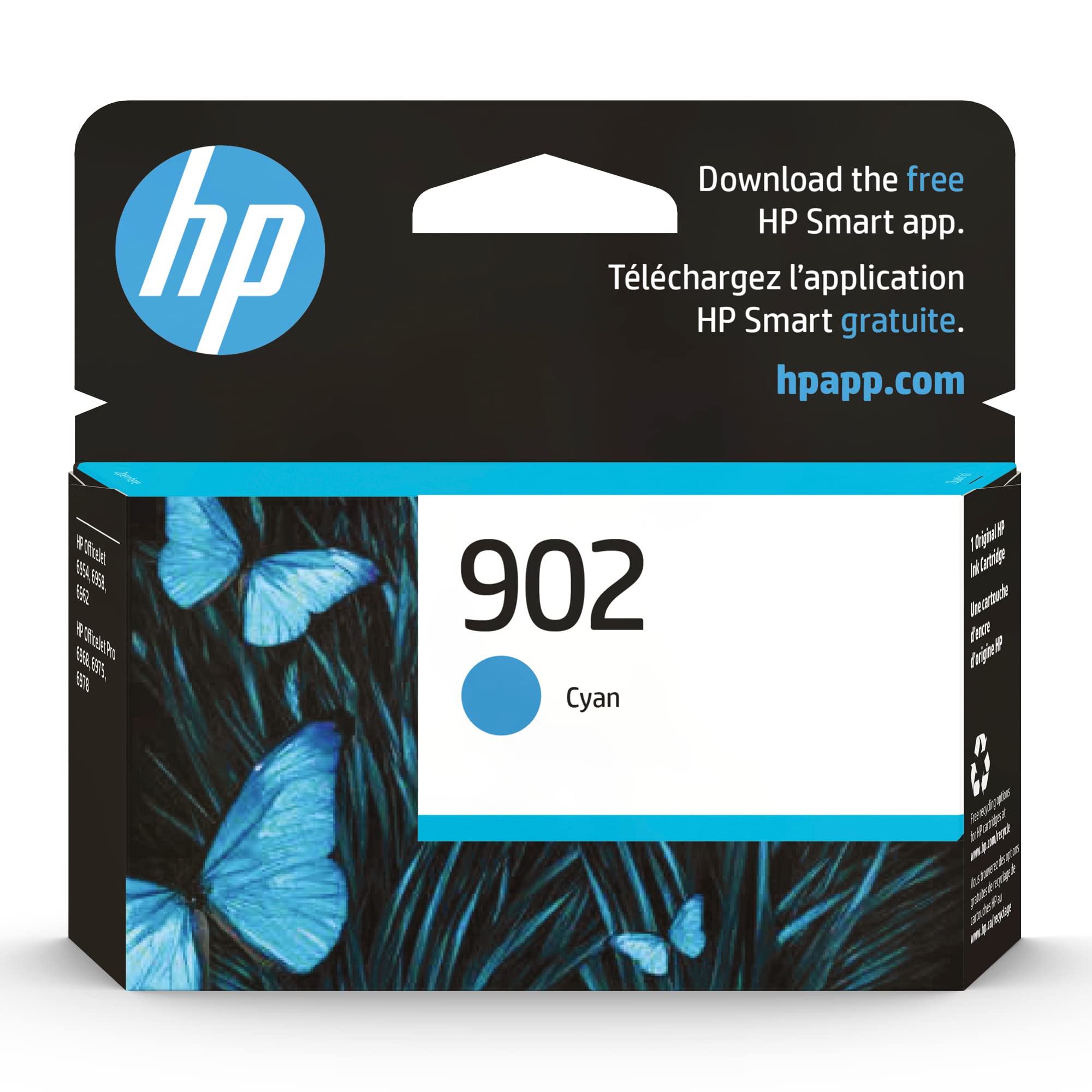 Foto 1 | Cartucho de Tinta HP 902 Cyan Original OfficeJet  - Venta Internacional