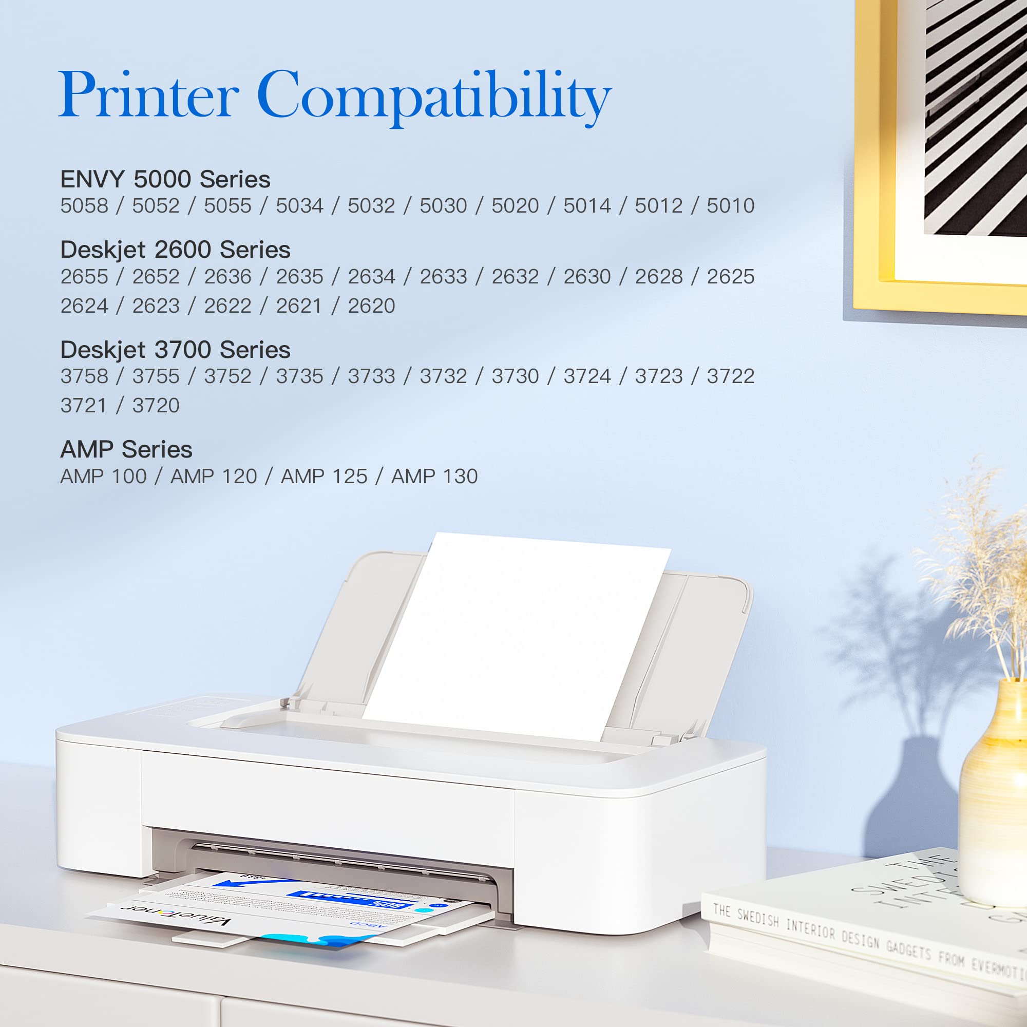 Foto 3 pulgar | Cartuchos De Tinta Valuetoner Remanufacturados Hp 65xl 65 Xl N9k04an - Venta Internacional.