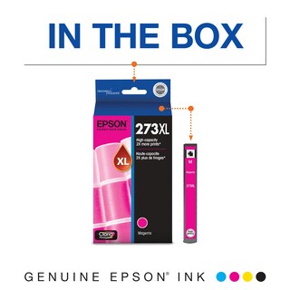 Foto 2 | Cartucho Tinta Epson 273 Claria High Capacity Magenta T273xl320-s - Venta Internacional