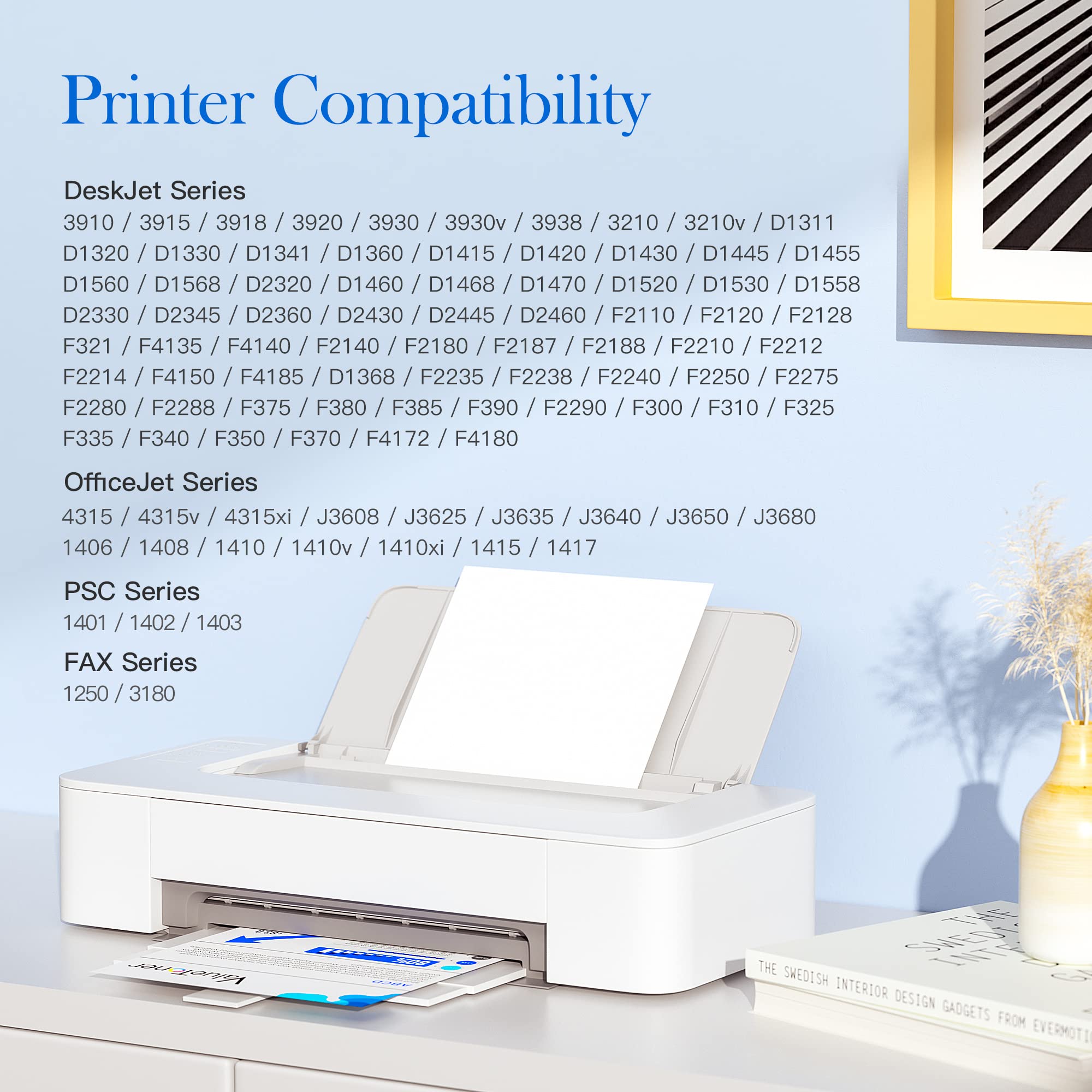 Foto 2 | Cartucho De Tinta Valuetoner Remanufacturado Hp 21xl 22xl (2 Negros, 1 Tricolor) - Venta Internacional.