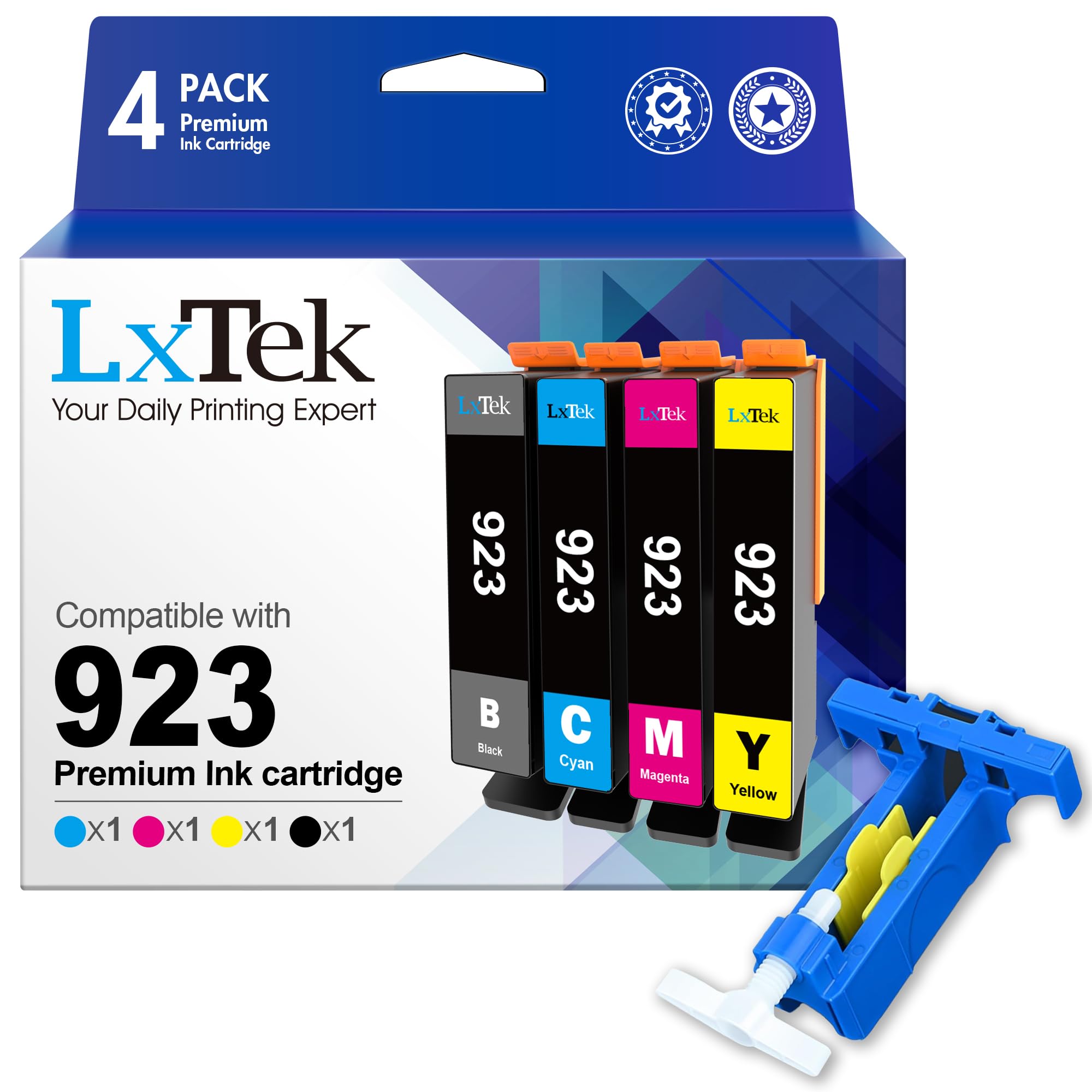 Foto 2 pulgar | Cartuchos de Tinta Lxtek 923 para Hp 923 - Venta Internacional