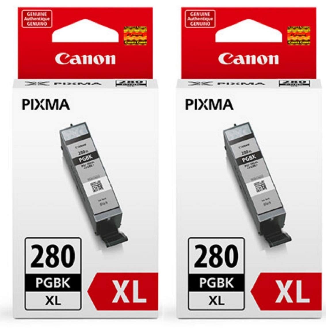 Foto 2 pulgar | Cartucho de Tinta Canon PGI-280XL Negro 2 Piezas para Pixma TR8520 - Venta Internacional
