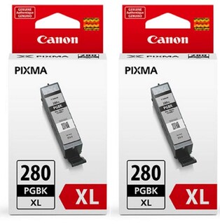 Foto 1 | Cartucho de Tinta Canon PGI-280XL Negro 2 Piezas para Pixma TR8520 - Venta Internacional