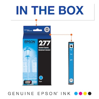 Foto 2 | Cartucho De Tinta Epson T277 Claria Photo Hd Cyan (t277220-s) - Venta Internacional.