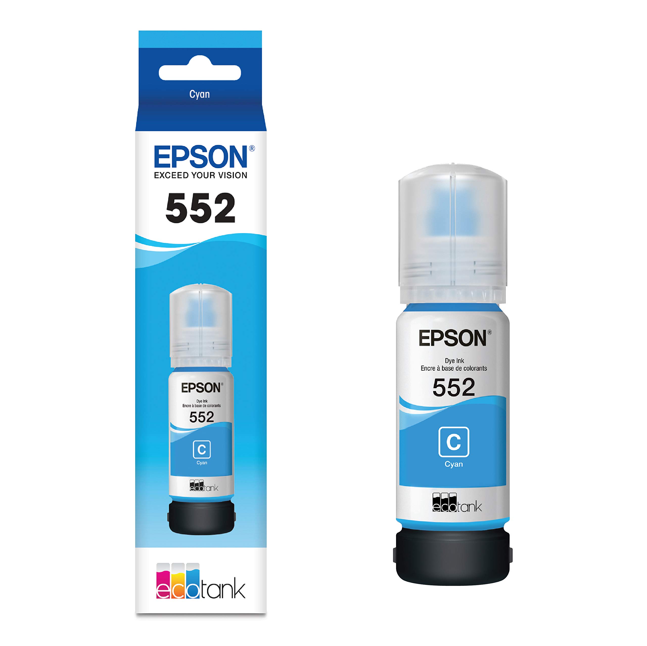 Foto 4 pulgar | Botella De Tinta Epson Claria Et Premium T552220 Cyan (paquete De 2) - Venta Internacional.