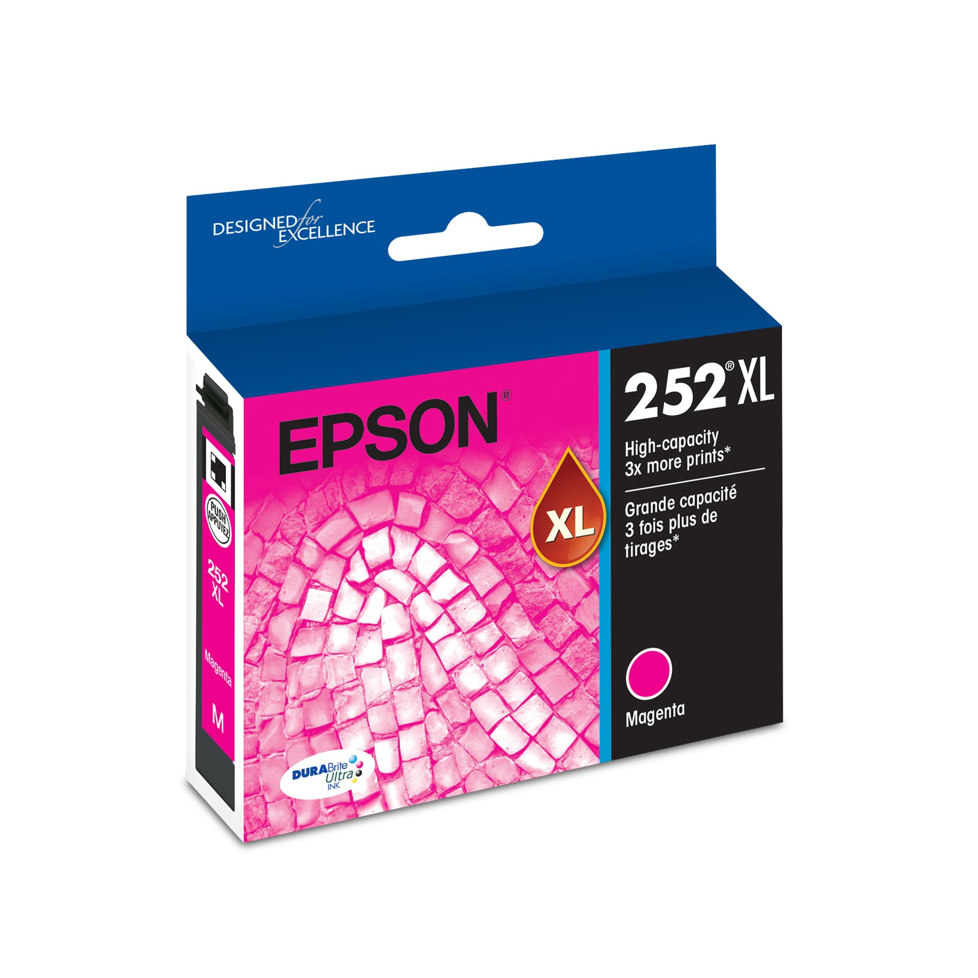 Foto 1 | Cartucho De Tinta Epson 252 Durabrite Ultra High Capacity Magenta - Venta Internacional.