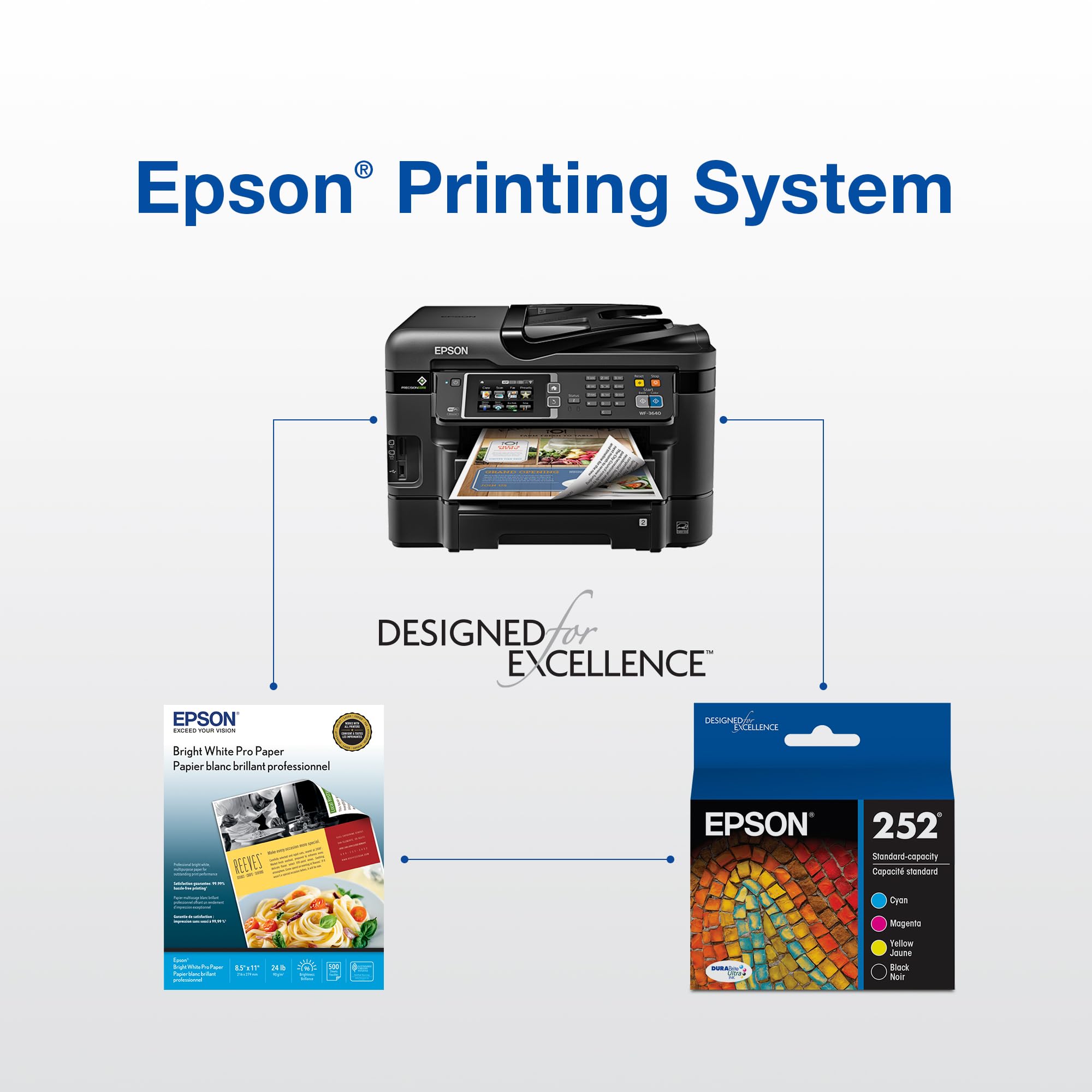 Foto 6 | Cartucho De Tinta Epson 252 Durabrite Ultra High Capacity Magenta - Venta Internacional.