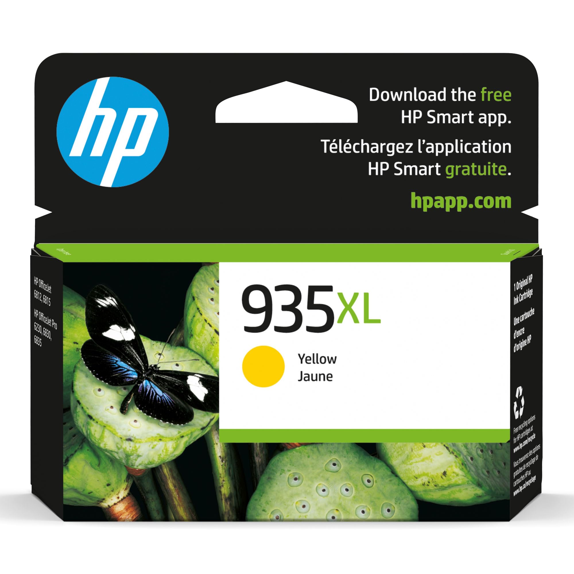 Foto 2 pulgar | Cartucho De Tinta Hp 935xl Amarillo De Alto Rendimiento Para Officejet - Venta Internacional.