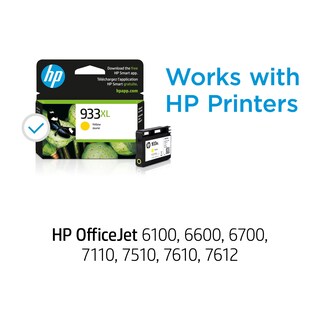 Foto 2 | Cartucho de Tinta Original HP 933XL Amarillo