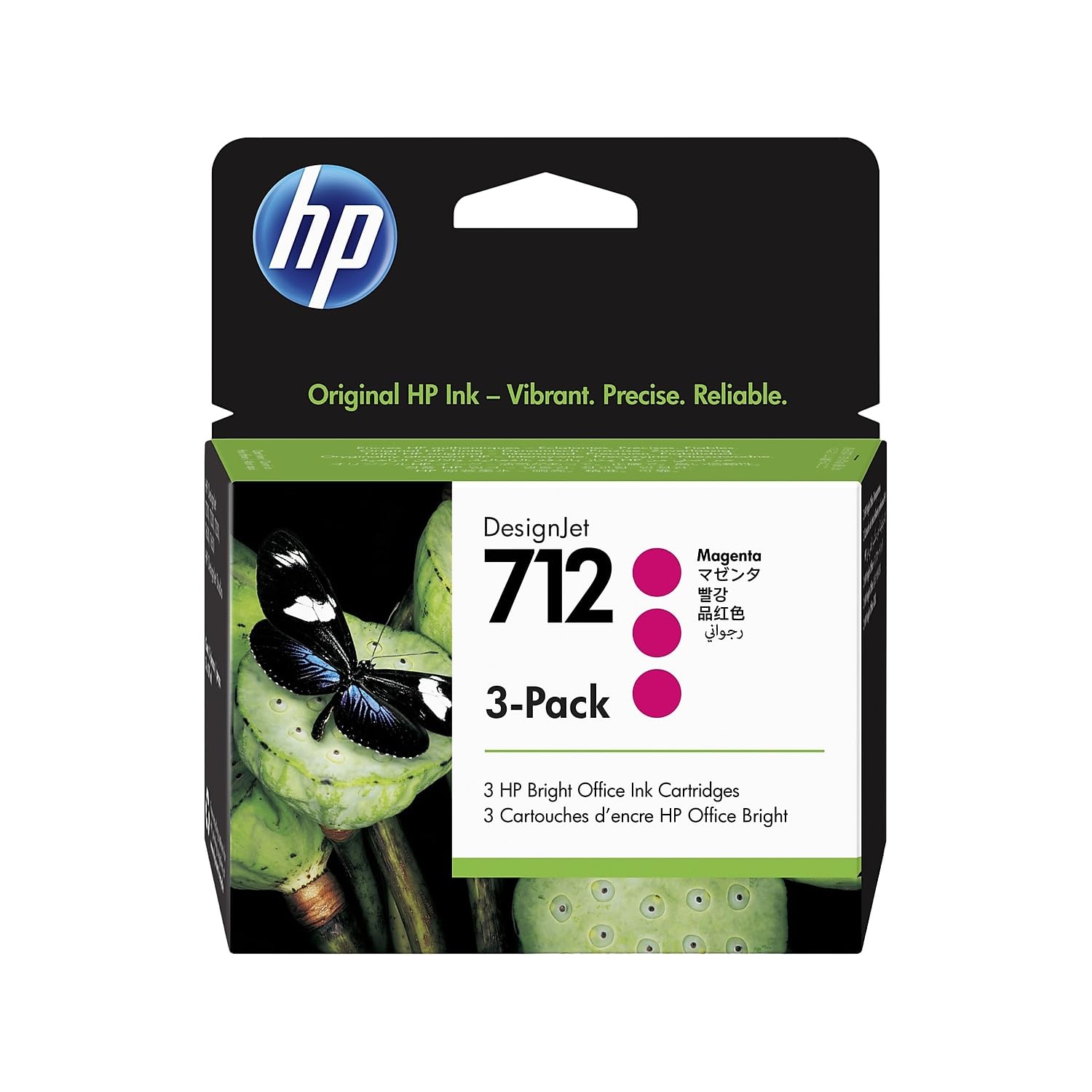 Foto 2 pulgar | Cartuchos De Tinta Hp 712 Magenta De 29 Ml, Paquete De 3, Originales (3ed78a) - Venta Internacional.