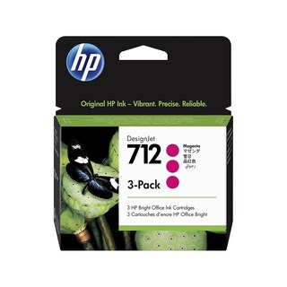 Foto 1 | Cartuchos De Tinta Hp 712 Magenta De 29 Ml, Paquete De 3, Originales (3ed78a) - Venta Internacional.