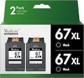 Cartuchos De Tinta Valuetoner Remanufacturados Hp 67xl 67 Xl Black X2 - Venta Internacional.