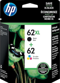 Foto 1 | Cartuchos de Tinta Hp Original 62 Tricolor/62xl Black 2 Piezas - Venta Internacional